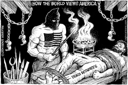 HOW THE WORLD VIEWS AMERICA by Wolverton