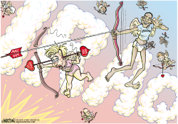 OBAMA CUPID IS BEST STRAIGHTSHOOTER- by R.J. Matson