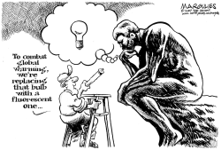 THE THINKER by Jimmy Margulies