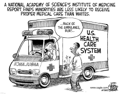 BAD MINORITY MEDICAL CARE by Parker