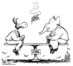 Congressional Balance by Mike Lane