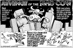 REVENGE OF THE MAD COW by Monte Wolverton