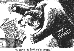 THE BEAR NOT THERE by Pat Bagley