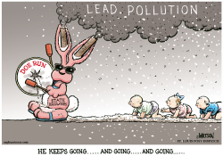 LOCAL MO-DOE RUN LEAD POLLUTION- by R.J. Matson