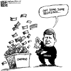 CANADA ONTARIO RECYCLING by Tab