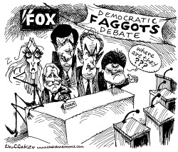 FOX FAGGOTS  by Sandy Huffaker