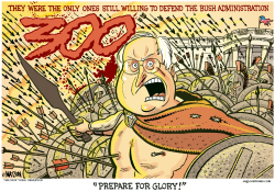 THE 300 REMAINING DEFENDERS OF THE BUSH ADMINISTRATION- by R.J. Matson