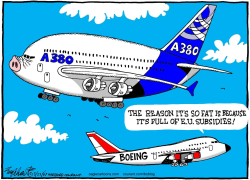 AIRBUS A380  by Bob Englehart