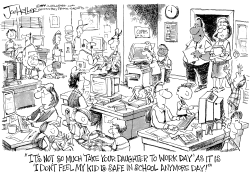 TAKE YOUR DAUGHTER TO WORK DAY by Joe Heller