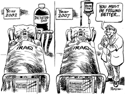 IRAQ THEN AND NOW by Paresh Nath