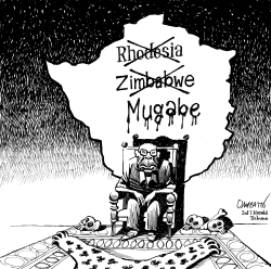 MUGABE GONE BAD by Patrick Chappatte