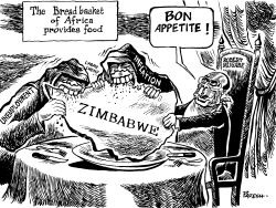 EATING ZIMBABWE by Paresh Nath