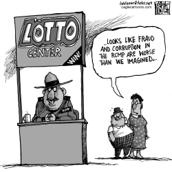 CANADA RCMP LOTTO by Tab