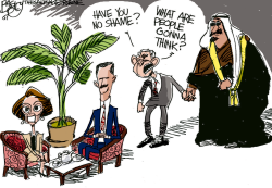 PELOSI AND ASSAD by Pat Bagley