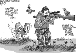 MUTT DONT HUNT by Pat Bagley