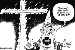 IMUS TAKES THE HEAT by Jimmy Margulies