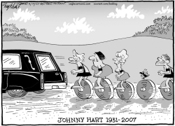 JOHNNY HART by Bob Englehart