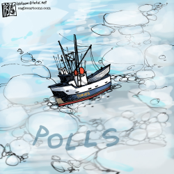 CANADA TRAPPED BY THE POLLS COLOUR by Tab