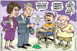 GEORGIE OFF HIS MEDS   by Monte Wolverton
