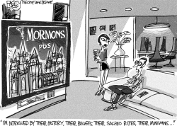 MORMONS ON PBS by Pat Bagley
