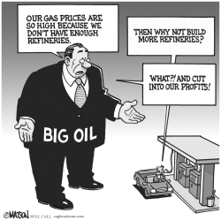 BIG OIL EXCUSES by R.J. Matson