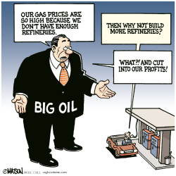 BIG OIL EXCUSES- by R.J. Matson