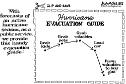 HURRICANE EVACUATION GUIDE by Jimmy Margulies