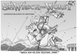 SHWRECK THE WORST ADMINISTRATION IN HISTORY by R.J. Matson