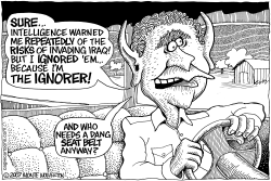 THE IGNORER by Monte Wolverton