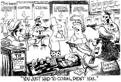 TB AND SECURITY by Joe Heller