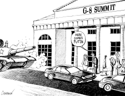 G8 SUMMIT by Patrick Chappatte