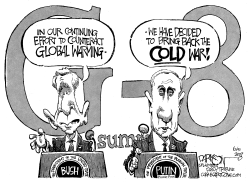 I BE PUTIN THIS UP SIDE YOUR HEAD by John Darkow