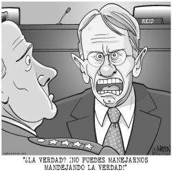 EL SENADOR REID PUEDE MANEJAR LA VERDAD by R.J. Matson
