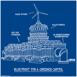 BLUEPRINT FOR A GREENER CAPITOL by R.J. Matson
