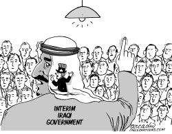 INTERIM IRAQI GOVERNMENT by Arcadio Esquivel