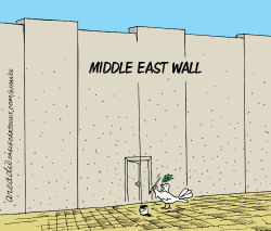 MIDDLE EAST WALL by Arcadio Esquivel