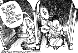 CATHOLIC REFORM by Mike Keefe