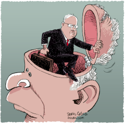 ROVE RESIGNS  by Daryl Cagle