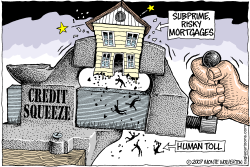 CREDIT SQUEEZE    by Monte Wolverton