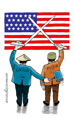 CHINA Y RUSIA EN ALIANZA COL by Arcadio Esquivel