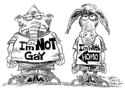 NOT GAY by Daryl Cagle
