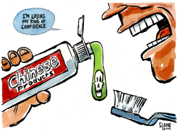 TOXIC CHINESE TOOTHPASTE RECALL  by Chris Slane