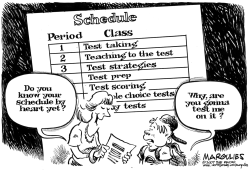 SCHOOL TESTING by Jimmy Margulies