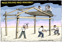  BUILDING IRAQI DEMOCRACY by Monte Wolverton