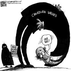 CANADA VOTING WHILE VEILED by Tab