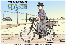 EL TOUR DE MISSOURI DE ED MARTIN /  by R.J. Matson