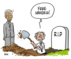 FREEZE MANDELA- by Frederick Deligne