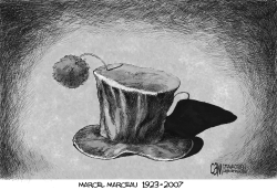 MARCEL MARCEAU by Cam Cardow