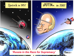 Sputnik and Russia in race by Paresh Nath