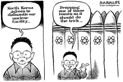 NORTH KOREA NUKE DEAL by Jimmy Margulies
